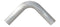 PPE DieselAluminum Tube 2.75 Inch OD 90 Degree 4.5 Inch Radius PPE Diesel