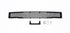 PutcoPutco 15 - 17 Ford F - 150 - Stainless Steel Black Punch Design Bumper Grille Inserts
