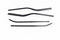 PutcoPutco 17 - 20 Ford SuperDuty - Crew Cab w/ Towing Mirrors Tinted Window Trim Accents (ABS Window Trim)