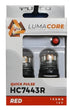 PutcoPutco LumaCore 7443 Red - Pair (x3 Strobe w/ Bright Stop)