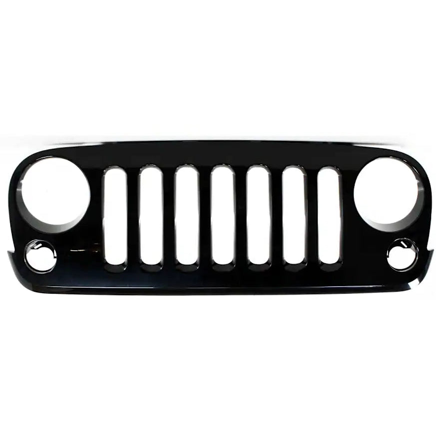 Replacement Jeep Wrangler Grille Assembly Fits 2007-2018 Jeep Wrangler