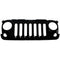Replacement Jeep Wrangler Grille Assembly Fits 2007-2018 Jeep Wrangler