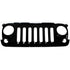Replacement Jeep Wrangler Grille Assembly Fits 2007-2018 Jeep Wrangler