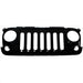 Replacement Jeep Wrangler Grille Assembly Fits 2007-2018 Jeep Wrangler