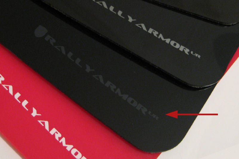 Rally ArmorRally Armor 02 - 07 Subaru WRX/STI/RS/2.5i (Wagons Req. Mod.) Black UR Mud Flap w/ Grey Logo