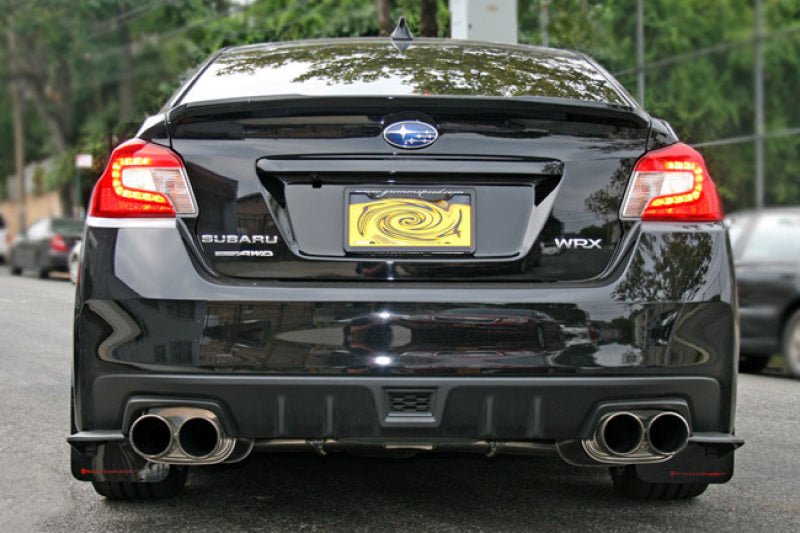 Rally ArmorRally Armor 15 - 21 Subaru WRX/STI (Sedan ONLY) Black UR Mud Flap w/ Blue Logo