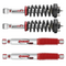 Rancho QuickLift Front Strut And Rear 9000XL Shock | Fits 2004-2008 Ford F150 2WD 2006-2008 Lincoln Mark LT 2WD