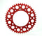 Renthal"Renthal REN Rear Sprockets, Red, 520 - 49P Teeth for Honda | 154U - 520 - 49GRRD"