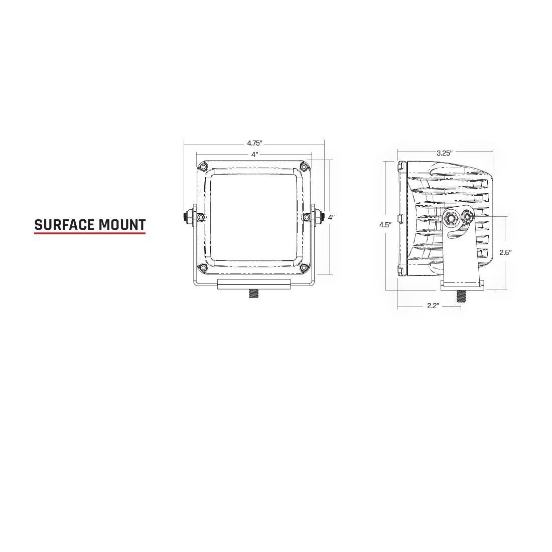 Rigid IndustriesFlood Light Pair D - XL Pro RIGID Industries