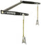 RockJock 4x4Antirock Sway Bar Kit Universal 50 Inch x 0.900 Inch Bar 21 Inch Steel Arms RockJock 4x4
