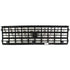 Grille For 92-95 Chevrolet G20 92-96 G30 Silver Shell w/ Black Insert Plastic