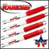 Rancho Front & Rear Suspension Gas Shocks Set 92-94 Chevy Blazer 4WD 1-2.5" Lift