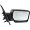 Manual Mirror For 2011-2014 Ford F-150 Right Side Manual Folding Textured Black