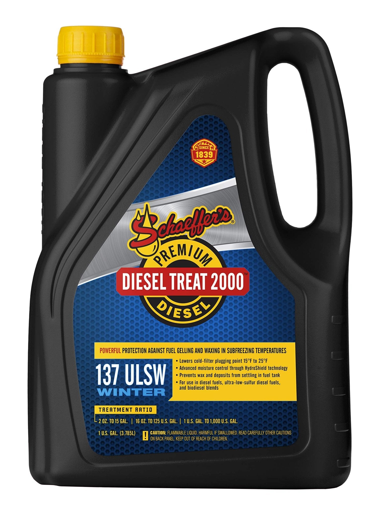 SchaeffersSchaeffers Diesel Treat 2000 Ultra Low Sulfur Winter Premium Diesel Fuel Additive | (4) 1 Gallon Jugs