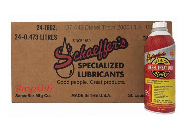 SchaeffersSchaeffers Diesel Treat 2000 Ultra Low Sulfur Winter Premium Diesel Fuel Additive | (4) 1 Gallon Jugs