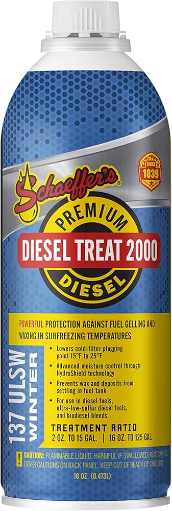 SchaeffersSchaeffer's Diesel Treatment 2000 Ultra Low Sulfur Winter Premium | (24) 1 Pint Bottle