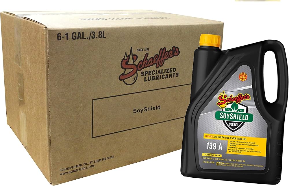 SchaeffersSchaeffer's 0139A SoyShield All Season Diesel Fuel Additive | (4) 1 Gallon Jugs