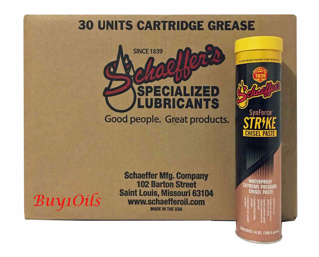 SchaeffersSchaeffers SynForce Para - Synthetic Strike Chisel Paste | (30) 14oz Tubes