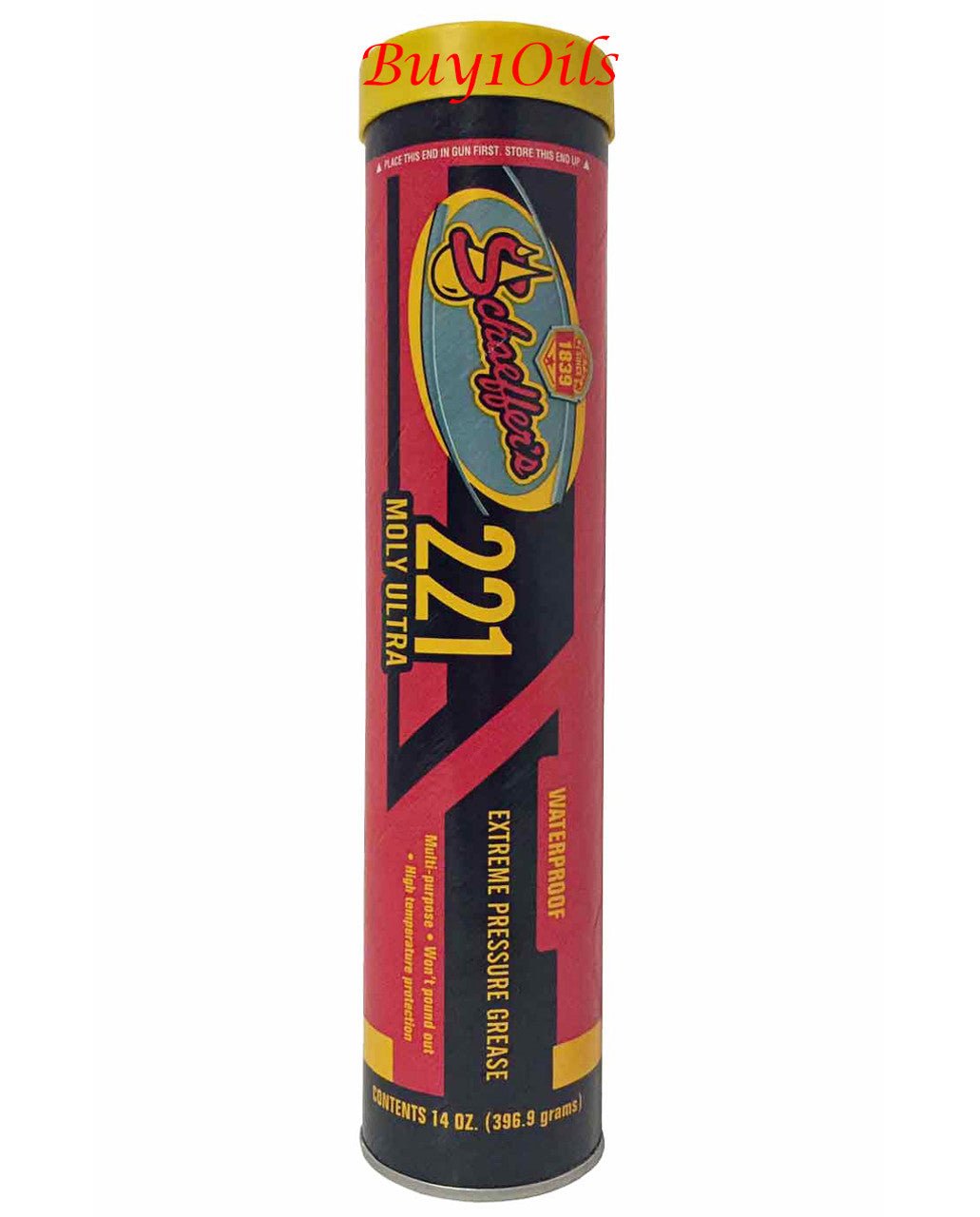 SchaeffersSchaeffers Moly Ultra EP Heavy Duty Automotive Grease NLGI 1 | (30) 14oz Tubes
