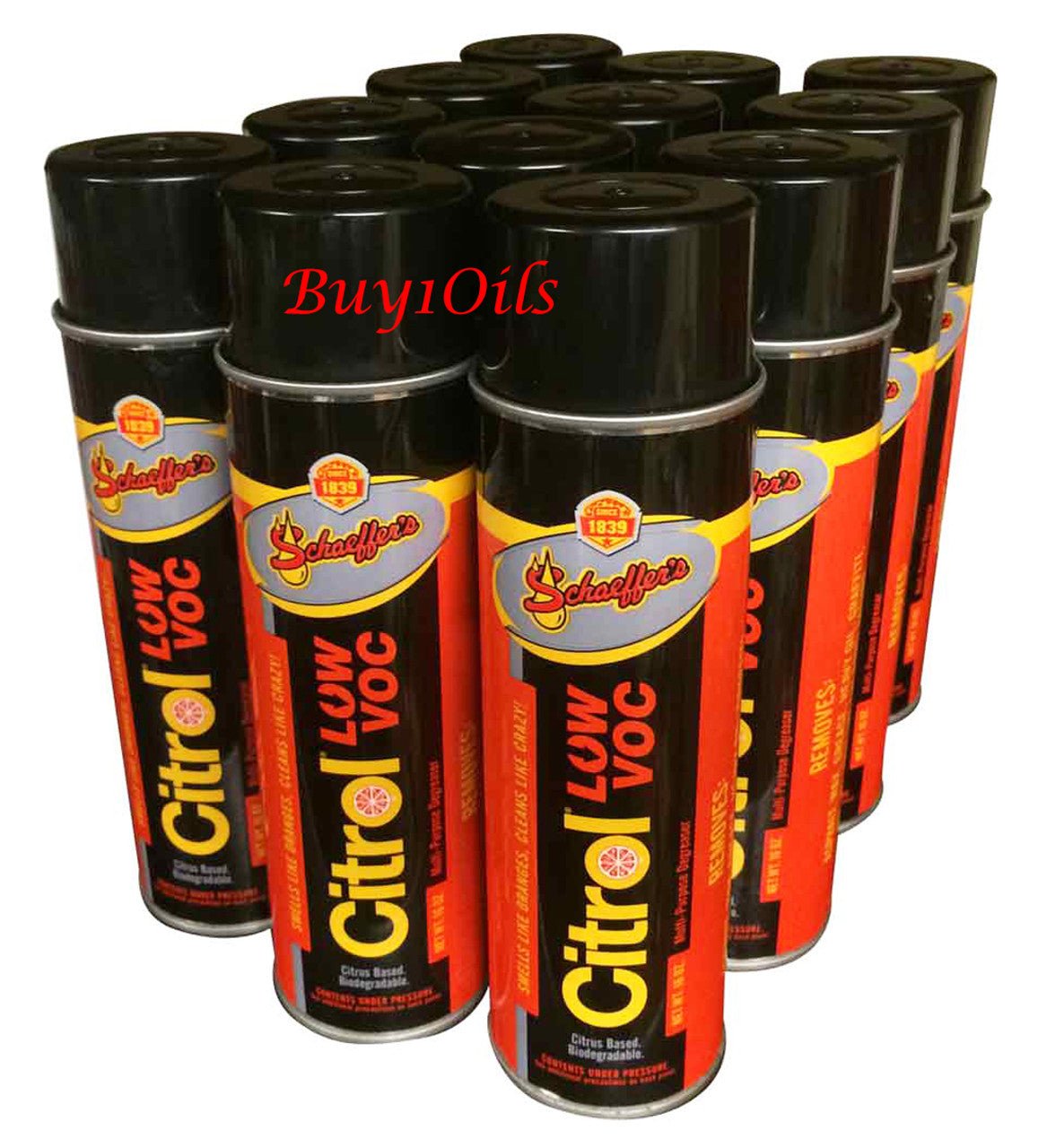 SchaeffersSchaeffers Citrol Cleaner and Industrial Degreaser Citrus Scented | (12) 16oz Can