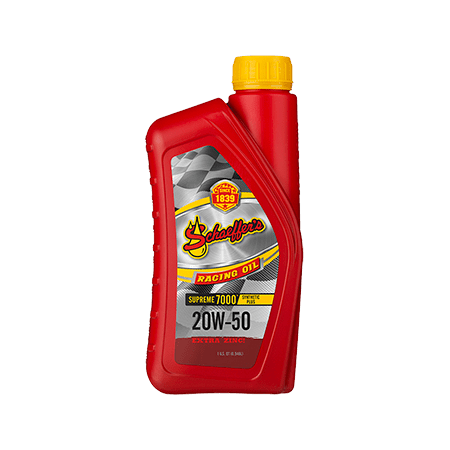 SchaeffersSchaeffer's 0705 Supreme 7000 Synthetic Plus 20W - 50 Racing Oil | (12) 1 Quart Bottles