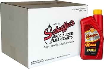SchaeffersSchaeffer's 9006 Supreme 9000 Full Synthetic 2 - Cycle Racing Oil | (12) 1 Quart Bottles