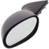 Sherman PartsPower Mirror For 1998 - 2001 Dodge Chrysler Intrepid Driver Side Textured Black