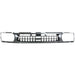 Sherman PartsGrille For 96 - 99 Nissan Pathfinder Silver Plastic