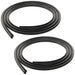 Sherman PartsGlass Seal For 2011 - 2018 Ram 1500 Front Driver and Passenger Side