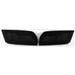 Sherman PartsGrille For 2002 - 2003 Mitsubishi Lancer Chrome Shell w/ Gray Insert Plastic