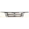 Sherman PartsGrille For 95 - 97 Ford Ranger Chrome Shell w/ Gray Insert Plastic