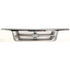 Sherman PartsGrille For 95 - 97 Ford Ranger Chrome Shell w/ Gray Insert Plastic