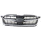 Sherman PartsGrille For 2008 - 2009 Subaru Legacy Chrome Shell w/ Black Insert Plastic