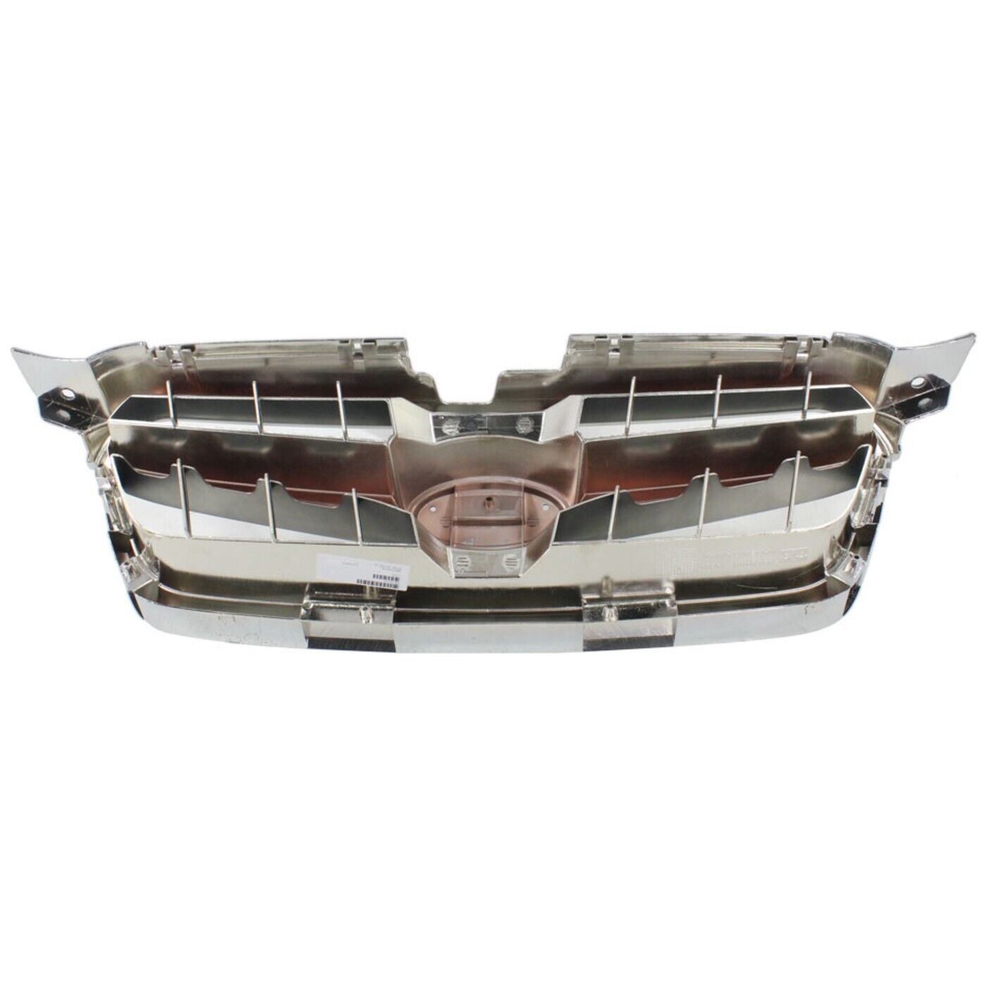 Sherman PartsGrille For 2008 - 2009 Subaru Legacy Chrome Shell w/ Black Insert Plastic