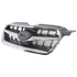 Sherman PartsGrille For 2008 - 2009 Subaru Legacy Chrome Shell w/ Black Insert Plastic