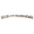Sherman PartsFront Center Bumper For 1989 - 1991 Toyota Pickup 1990 - 91 4Runner 4WD Chrome Steel