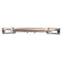 Sherman PartsFront Center Bumper For 1989 - 1991 Toyota Pickup 1990 - 91 4Runner 4WD Chrome Steel