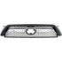 Sherman PartsGrille For 2010 - 2013 Toyota 4Runner Black Plastic