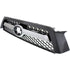 Sherman PartsGrille For 2010 - 2013 Toyota 4Runner Black Plastic