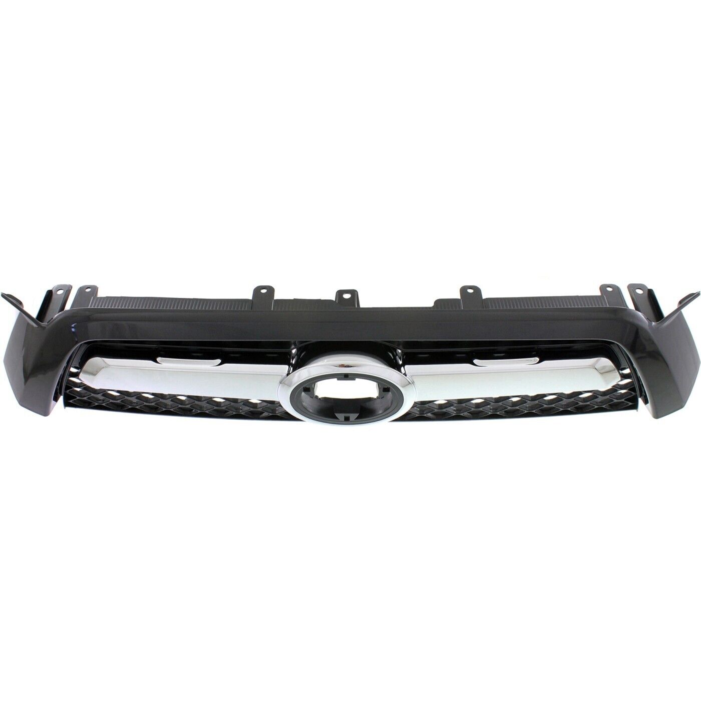 Sherman PartsGrille For 2010 - 2013 Toyota 4Runner Black Plastic