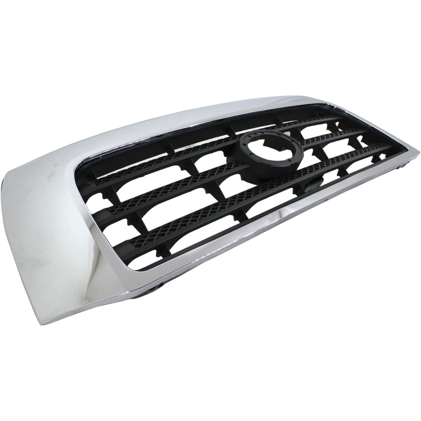 Sherman PartsGrille For 2007 - 2009 Toyota Tundra Chrome Shell w/ Black Insert Plastic