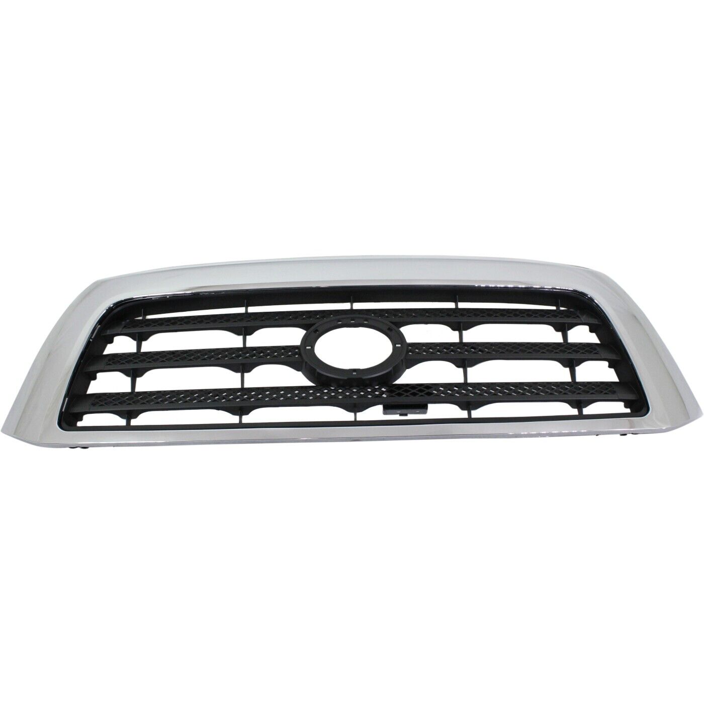 Sherman PartsGrille For 2007 - 2009 Toyota Tundra Chrome Shell w/ Black Insert Plastic