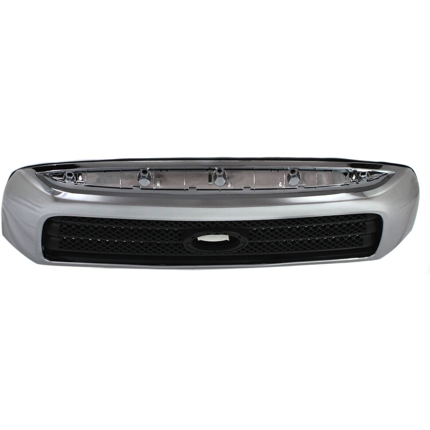 Sherman PartsGrille For 2007 - 2009 Toyota Tundra Chrome Shell w/ Black Insert Plastic