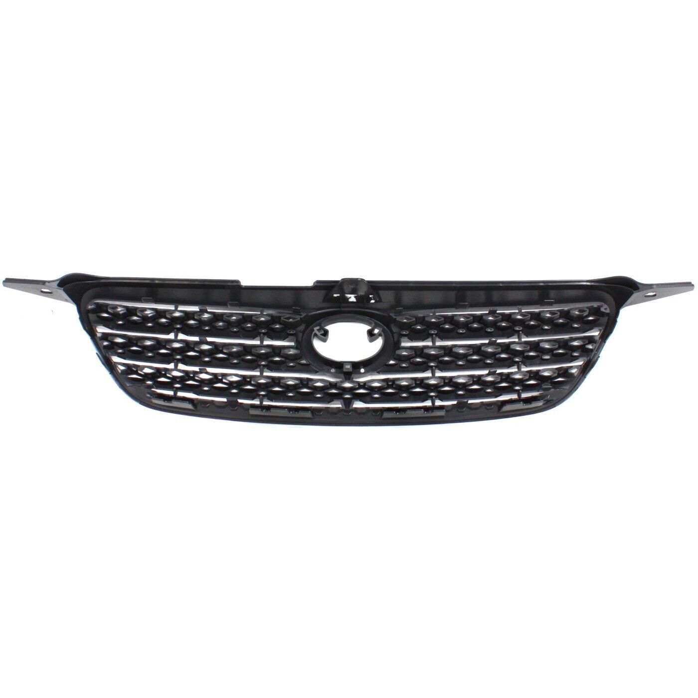 Sherman PartsGrille For 2005 - 2006 Toyota Corolla Gray Plastic