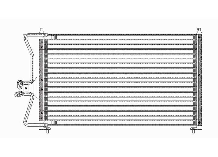 Sherman PartsSherman Parts CONDENSER ESCAPE/MARINER EXC HYBRID 05 - 07; TRIBUTE 05 - 06 | 83298C
