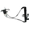 Sherman PartsPower Window Regulator For 2000 - 2006 Chevrolet Tahoe Yukon Rear Left with Motor