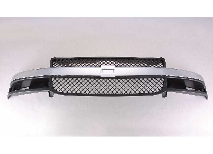 Sherman PartsSherman Parts Grille Assembly Charcoal Dark Gray With Composite Headlamp | Fits 2003 - 2023 Chevrolet Express 2500 3500 | Parts Link GM1200535
