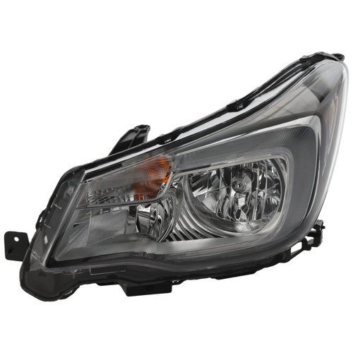 Sherman PartsHeadlight For 2017 - 2018 Subaru Forester Driver Side Clear Lens Halogen