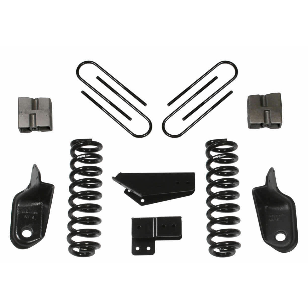 SkyjackerBronco Lift Kit 6 Inch Lift 80 - 96 Bronco Includes Front Coil Springs Brackets Rear U Bolt Kit Rear Blocks Skyjacker