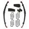 SkyjackerLift Kit 6 Inch Lift 80 - 98 Ford F - 250 80 - 85 Ford F - 350 Includes Front Leaf Springs Hinge Brackets Front/Rear U Bolt Kits Spring Bushing Kit Rear Block Skyjacker
